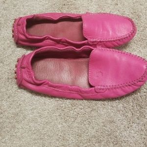 Tods Fuschia Loafers